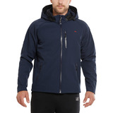 Campera Montagne Hombre Impermeable Outdoor Urbano Capucha