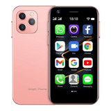 Teléfono Inteligente Android Barato 4g Xs12 3.0 Pulgadas Rosa Ram 3gb Y Rom 32gb