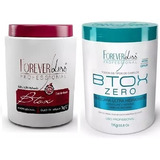 Forever Liss B-tox Argan 1kg + Btox Zero 1kg 