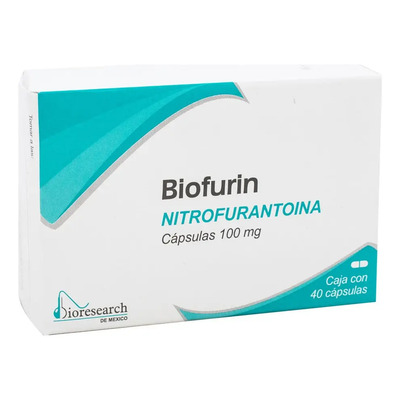 Biofurin Cápsula 100 Mg, 40 Cápsulas | MercadoLibre