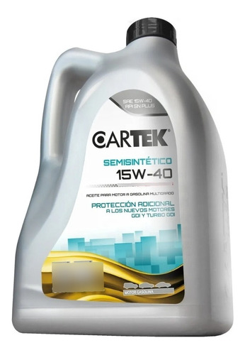 Aceite Semisintético Para Motor A Gasolina 15w-40 5 L