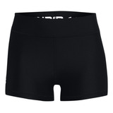 Short  Hg Armour Mid Rise Shorty Para Mujer Negro 1360925-00