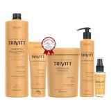 Trivitt Shampoo+ Cond. + Hidratação+ Reparador+ Cauterização