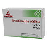 Levotiroxina Sodica 100 Tabletas 100 Mcg