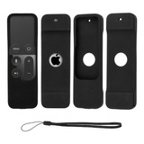 Capa Silicone Reforçada Controle Apple Tv  4a./5a C/ Cordão