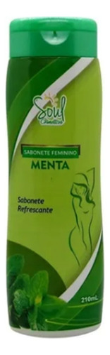 Sabonete Liquido Intimo Refrescante Menta Soul Cosmeticos 