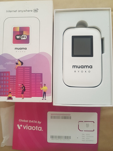 Wifi,marca Muama,  Mod Ryoco, Global Data By Viaota