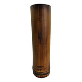 Jarro De Bambu Grande Natural Para Decoração 