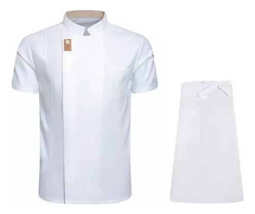 Chaqueta Chef Hombre Y Mujer, Camisa + Delantal A