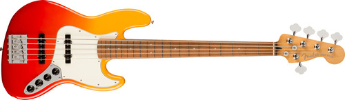 Bajo Elect 5cdas Activo Fender Player Plus V Pf Teq Sunrise