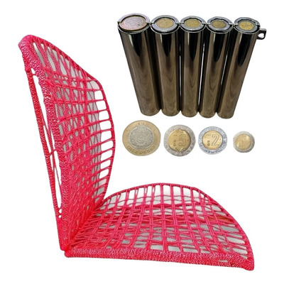 Kit Respaldo De Piola + Marimba Porta Monedas 15 Cm | Meses sin interés