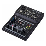 Mesa De Som Mackie Mix5 Phantom Power 48v 5 Canais 4.8v