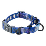 Martingale Collar Leashboss De Nailon Reflectante Para Perro