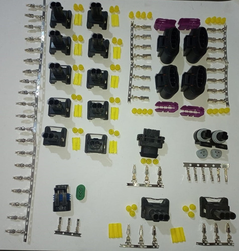 Kit Conectores Desmontados P/ Instalação De Fueltech,injepro