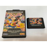 Jogo Para Mega Drive World Of Illusion Tectoy Com Caixa
