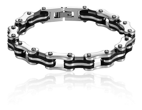 Pulsera Cadena Acero Inoxidable Punk Moto Bicicleta