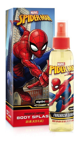 Body Splash Colonia 125ml Spiderman Uso Diario Infantil