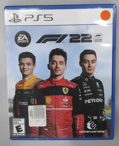 Jogo F1 2022 (playstation 5 ,mídia Física)