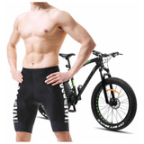 Bermuda/short Ciclismo Roupa Ciclista Masculino Acolchoada