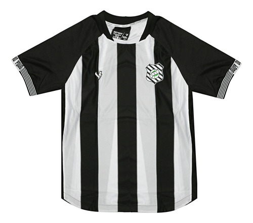 Camisa Masculina Jogo 1 Figueirense Preta E Branca Volt