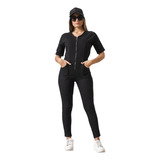 Enterito Mono Mujer Jean Elastizado Catsuit Julitabaires