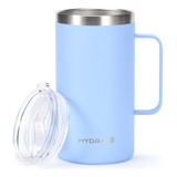 Vaso Hydrate Con Mango, 24 Oz, Café Azul Claro Pastel...