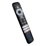 Controle Remoto Tcl Smart Rc802v Flr2 Original - Comando Voz