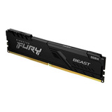 Memória Ram Fury Beast Ddr4 Preto 32gb 3600mhz Kingston