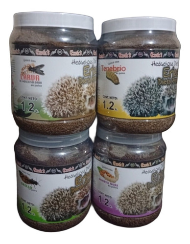 Comida Para Erizo Dieta Premium  Exotic's 1.2 Kg