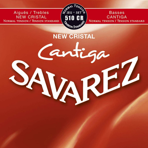 Savarez Cuerdas De Guitarra Clásica Cantiga 510cr Cristal .
