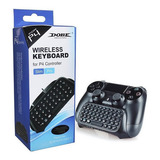 Teclado Ps4 Joystick Keyboard Bt Slim/ Pro Gtia Color Negro
