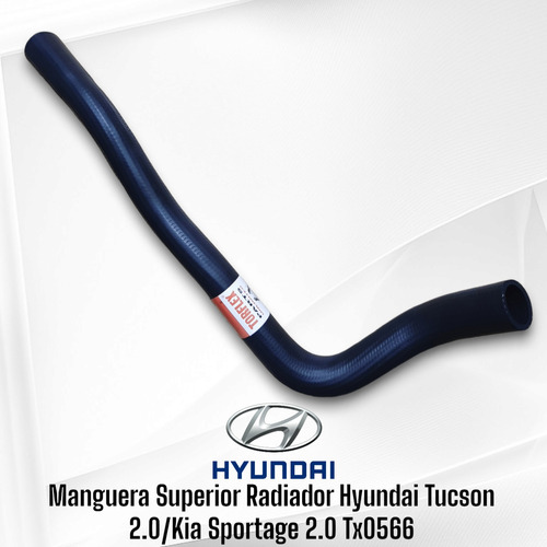 Manguera Superior Hyundai Tucson 2.0 Tx0566  Foto 2