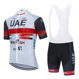 Mens Uae Team 2021 - Playera De Ciclismo Uniforme Para Homb