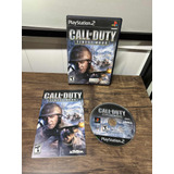 Call Of Duty Finest Hour Ps2 Completo Original