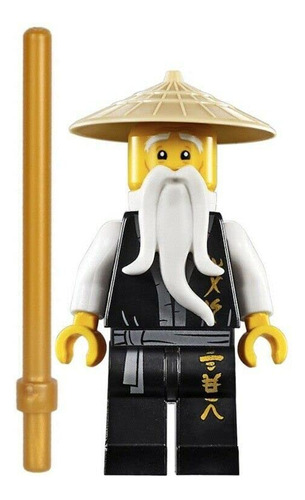 Minifigura Lego Ninjago Sensei Wu De Booster Bricks