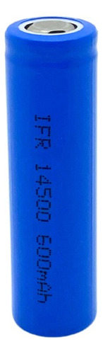Bateria Lifepo4 Lítio Recarregável Aa 14500 600mah (1 Peça)