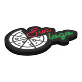 Luminoso Personalizado Pizzaria - Sua Logo - Decoração Pizza