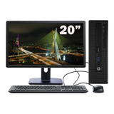 Cpu Hp Prodesk 600 Slim Core I5 4ªg 16gb 500gb + Monitor