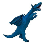 Dragon Volador Goma Plastisol Gde Niños Juguete Dinosaurios