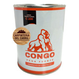 Cemento De Contacto Congo Pega Fuerte C-200 Con Tolueno 750g Color Caramelo