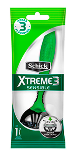 Schick Xtreme3 Maquina De Afeitar Piel Sensible 1u