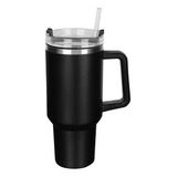 Copos Térmico Grande 1200ml Inox Parede Dupla Canudo Caneca 