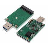 Adaptador Ssd Msata A Usb 3 0 Tanguyu Mini-sata Uso Com...