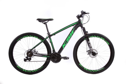 Bicicleta Aro 29 Ksw Câmbios Shimano 21vel Freio Hid. Oferta