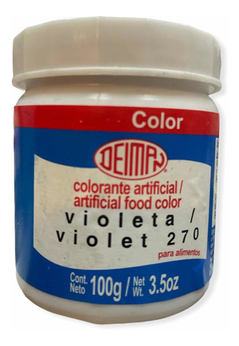 Colorante Vegetal Comestible Violeta 100g