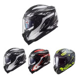 Jm Casco Ls2 Ff 327 Challenger Gp Spin Cobalt Con Pinlock