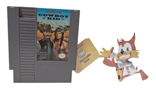 Nes 8 Bits Cowboy Kid Original Ultra Raro Unica Do Ml 