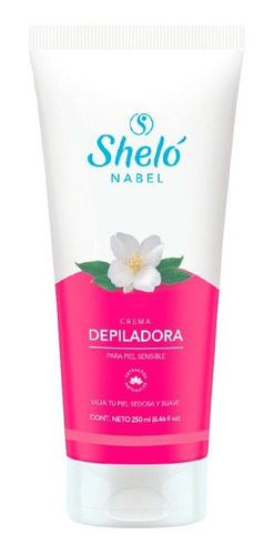 Crema Para Depilar Con Extractos Naturales, Shelo 250 Ml