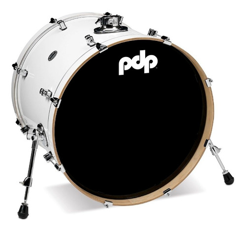 Pdp Concept Maple Pearlescent White Bombo 22 X18 