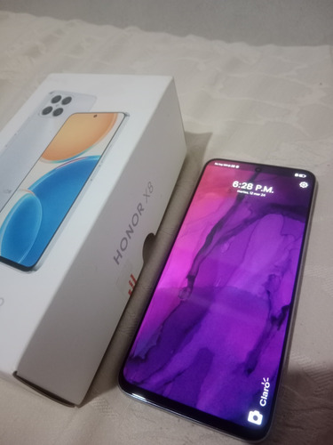 Celular Honor X8 128gb 8ram Plateado Poco Uso